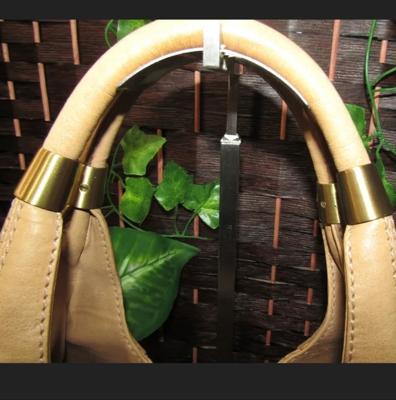 Jimmy Choo Caramel Brown leather 2 way Bag w/ dust bag - Picture 4 of 8